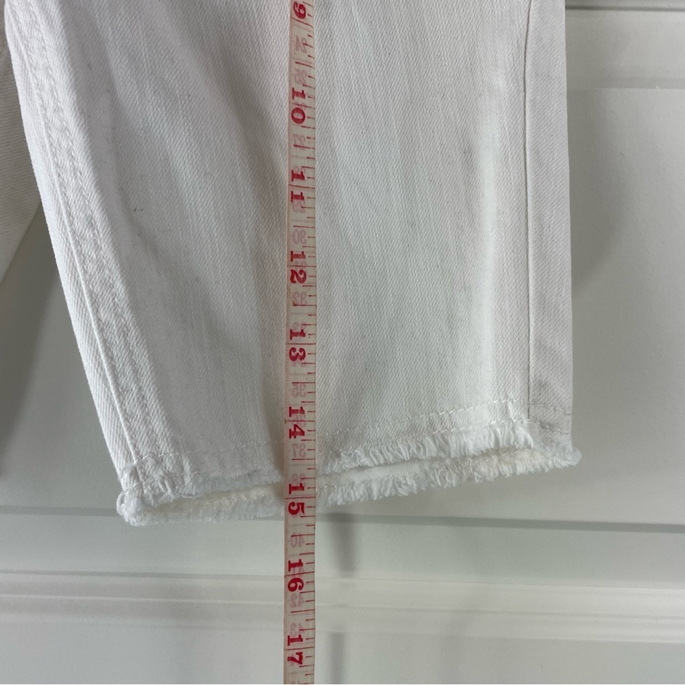 EPIC THREADS white denim Bermuda shorts for Girls adjustable waist size 5 - Picture 9 of 14